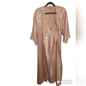 California Dynasty Lingerie Robe and Nightgown Set Size Medium